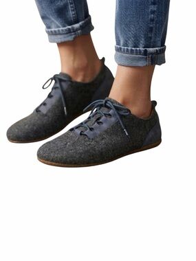 SOLE Wool Felt Sustainable Lace-Up Sneaker Shoes Men's Size 10.5